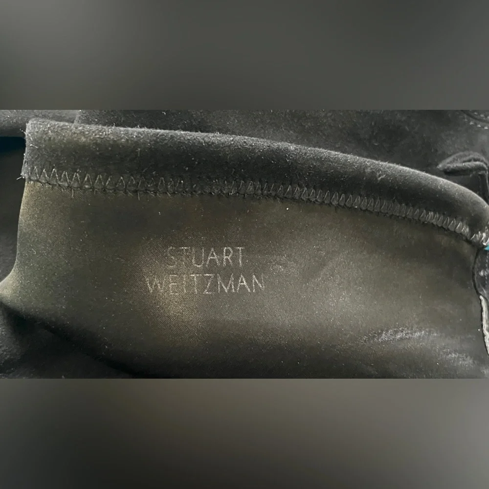 Stuart Weitzman Hiline Suede Over-The-Knee Boots
